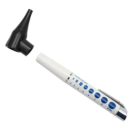 Otoscope - Bysameyee Portable Otoscope for Doctors, Nurses, Students, Handheld Microscope Tool Kit for Ear Care with 4 Otoscope Tips