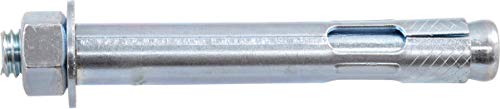 The Hillman Group 370814 Hex Head Sleeve Anchor, 5/8 X 4-1/4-Inch, 10-Pack 5/8" x 4-1/4"