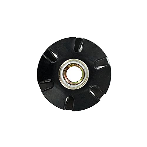 Outwater Industries Double Star Threaded Caster Insert | Heat Treated Steel | Fits 1-1/2 Inch Round 16-18 Gauge Tube | Thread: 3/8-16 | 20 Pack Fits 1.5'' Tube