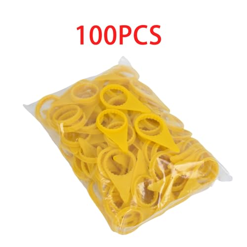 100 PCS 33mm Loose Wheel Lug Nut Check Inspection Tool Compatible with Indicators Commercial Truck 33mm Nuts 22mm Studs Wheel