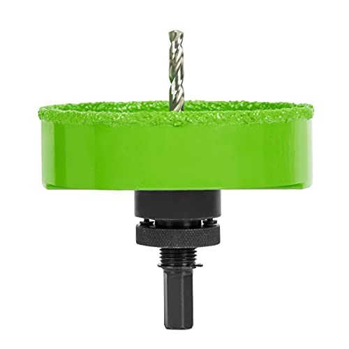 6-3/8 Hole Saw 4-3/8 Hole Saws for 4" 6" Recessed Lights, Carbide Grit Holes Saw Cutting Plaster Drywall Ceiling Sheetrock 4-3/8"&6-3/8"