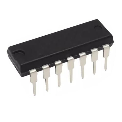 SN74AHCT125N Quadruple Bus Buffer Gate Outputs IC DIP-14 Pack of 10 | 3-state 4.5 V to 5.5 V operating voltage, high-speed CMOS logic block