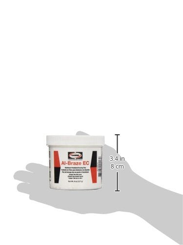 Harris ECDF1/2 Al-Braze EC Powder Flux,1/2 lb. Jar