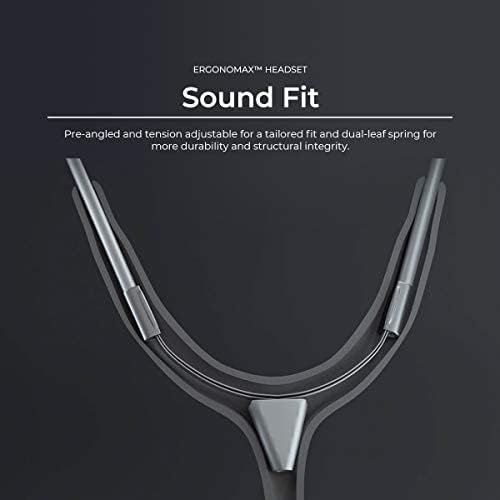 MDF Instruments MD One Epoch Lightweight Titanium Stethoscope, Adult, Royal Blue Tube, Silver Chestpiece-Headset, MDF777T10 Silver - Royal Blue