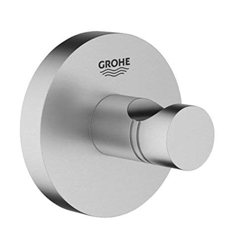 Grohe Essentials Robe Hook in Brushed Nickel InfinityFinish(TM) Brushed Nickel Infinity