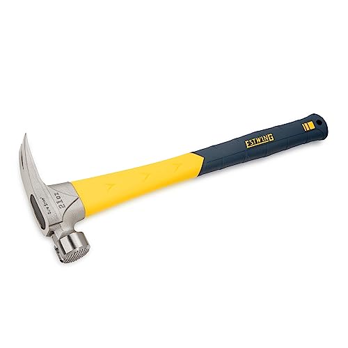 ESTWING Sure Strike Hammer, 21 oz Rip Claw Hammer, MRF21LM