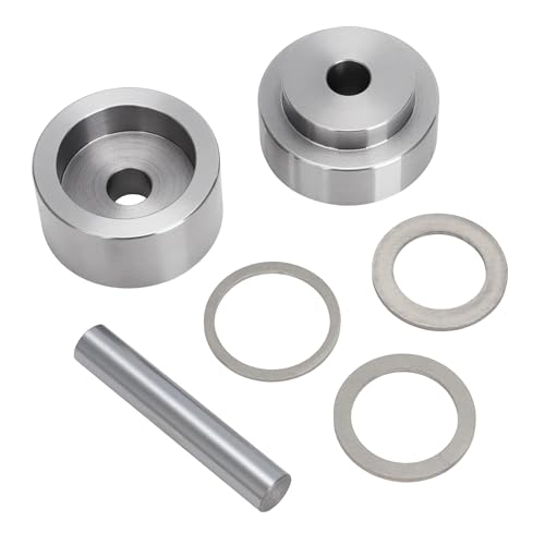 Coin Ring Making Punch & Die Set Self-Centering Tool 4-Piece Kit