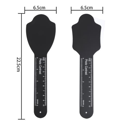 Sarini 2 Piece Dental Photo Contrast Board with Black Background Dental Photo Fully Autoclavable Dental Oral Contrast Board Dental Care Kits