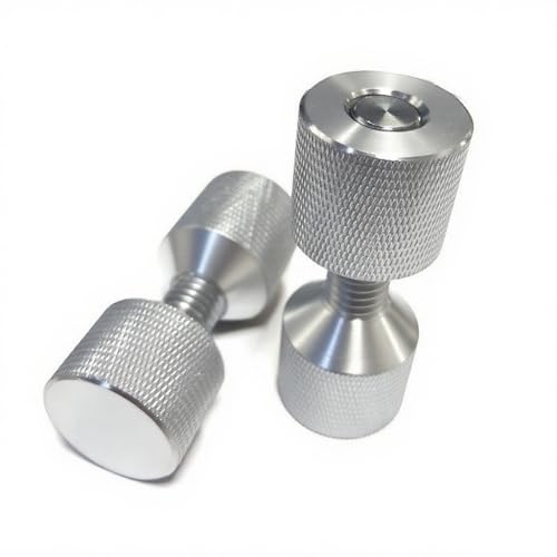 4 PCS Two Hole Pins, 2 Hole Flange Alignment Pins, 1-1/8'', 1-5/8” Diameter Aluminum Pipefitter, Detachable Double Hole Pins, Quick Leveling