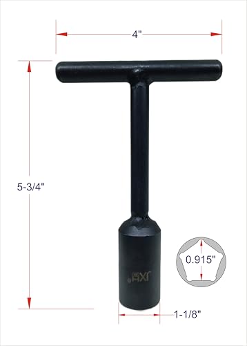 Penta Socket, T Handle Lineman Wrench, 5-Point
