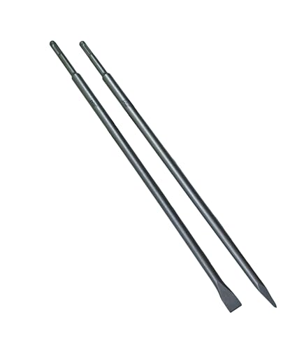 18" SDS Plus Chisel Set, 3/4" Flat & Point Tips