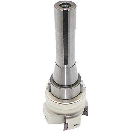 Face Milling Cutter Holder 90 Deg 400R 63-22+R8-FMB22-7/16+APMT1604 Hard Alloy Blade+8mm Spanner+T15 Spanner, Used for Fough Machining of The Workpiece on The Milling Machine.(2.48 inches in diameter) 400R 63-22 (2.48 Inch)