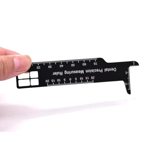 Dental Precision Measuring Ruler, Span Measure, Dental Measuring Scale Tools