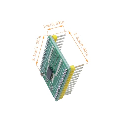 Riven PCA9555 Expansion Module I2C to GPIO Board 16 Digital Input and Output Ports with Indicator Lights