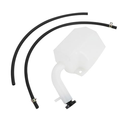 ATV Coolant Tank Bottle with Oil Hoses Water Coolant Tank 17910-07G00 for LTZ 400 LTZ400 2003-2008 ATVs Quad | Behälter- und Schlauchset,für Wartung des Kühlsystems,Flüssigkeitsführung und Reparaturarbeiten,Kühlwasser Tank für Quad