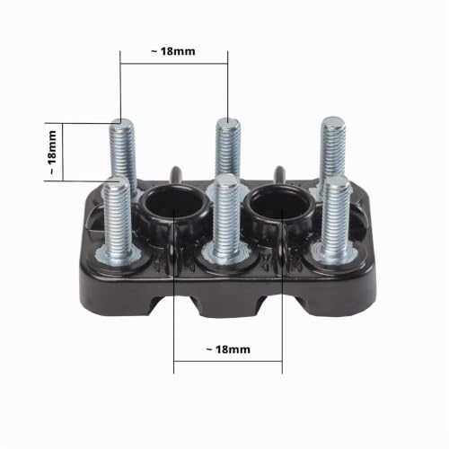 Motor Clipboard for Electric Motors Clipboards 6-Pin M4 to M12 (6xM4) 6 x M4