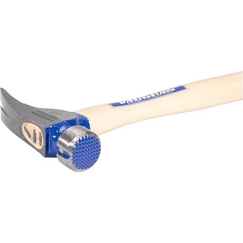 VAUGHAN California Framing Hammer, 19 Oz Milled Face, Assembled in the USA Straight