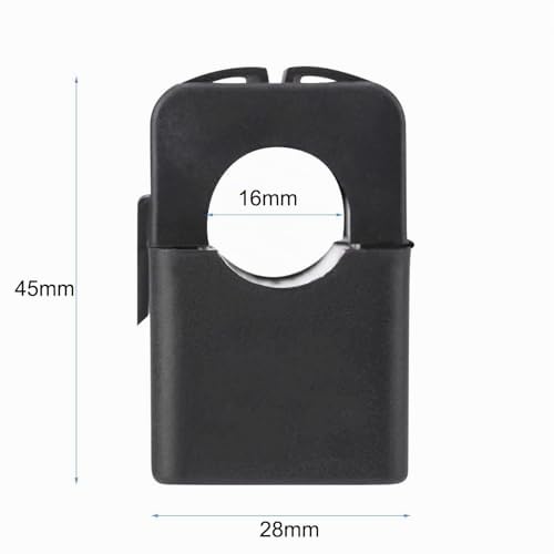 PEACEFAIR PZCT-02 Coil Sensor for Current Transformer with Split Core for 100 A Amp Energy Meter for Energy Meter in Special Design