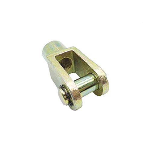 Female Thread Metal Y Joint Pneumatic Air Cylinder Piston Rod Clevis Ideal for Automatic Equipment -63mm cylinder(M16*1.5) 63mm cylinder(M16*1.5)