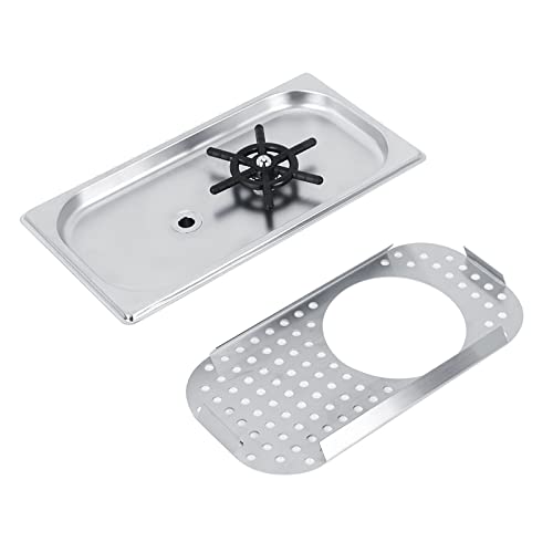 Stainless Steel Pitcher Rinser, Sink Cup Washer for Coffee Cart
