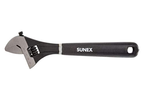 Sunex 9618A 4Pc Adjustable Wrench Set, 6" 8" 10" 12"