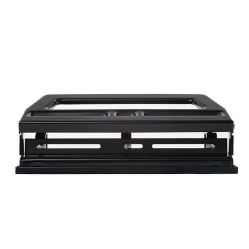 School Smart Black Steel Heavy-Duty 3 or 2-Hole Punch - 038174