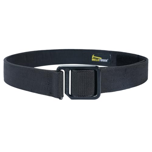 MELOTOUGH 1 PCS Modular EDC Tool Belt - 1.75 Inch Adjustable Work Belt + 1PCS Small Tool Pouch with Quick Release Belt Clip Tool Holster Pouch