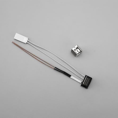 The Lord of the Tools 2 Sets 3D Printer Ceramic Heater Thermistor with Fixing Clip 24V 48W Heating Tube Compatible with Bambu Lab P1P P1S 9.5cm