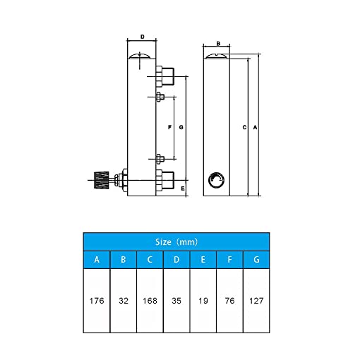 Panel Type Water Flow Meter, 0.5-5 GPM & 2-18 LPM Acrylic Liquid Flowmeter with Adjustable Knob for Water Industrial Equipment (1/2" External Thread, 1/4" Internal Thread)