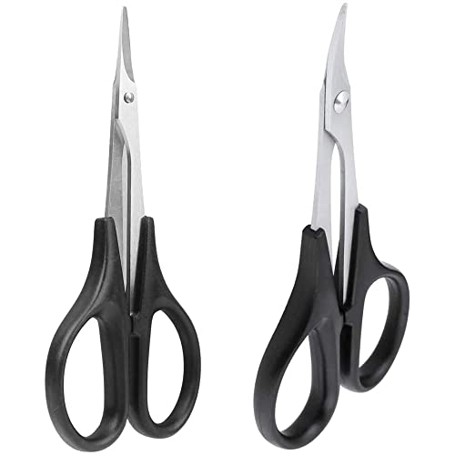 RC Body Reamer 0-14 mm Hole Punch with Sleeve and Curved Scissors and Straight Scissors Set RC Car Body Assembly for RC Car Truck Tools