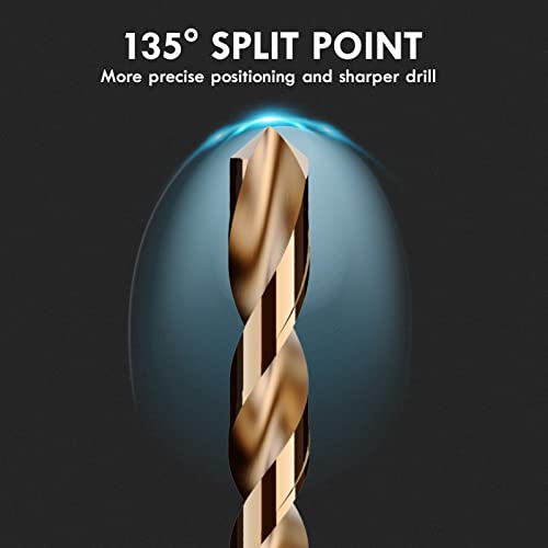 Metric 4Pcs 16mm M35 Cobalt Drill Bit Set 16mm（4pcs）