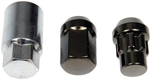Dorman 713-275Z Hyper Black Acorn Wheel Nut Lock Set