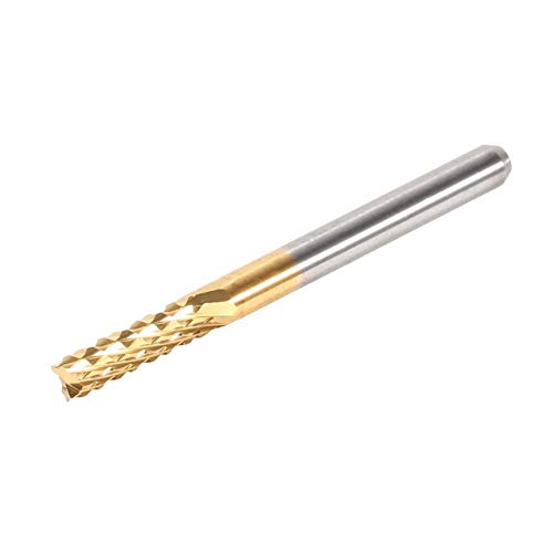KSTE 1 mm Milling Cutter, 2 Pieces x 5 Sizes End Mill, Cutter Cutting Tips, Milling Bits Tool Diameter 1 mm, 1.5 mm, 2 mm, 2.5 mm, 3 mm Parts Kit