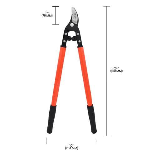 Zenport MV150 Professional Vine and Light Tree Lopper, 1.25-Inch Cut, 24-Inch
