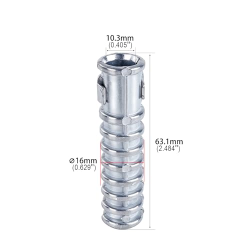 3/8" x2-1/2 Lag Shield Anchor for Concrete Walls 20pcs HS/PZLS-08 3/8"x2-1/2"