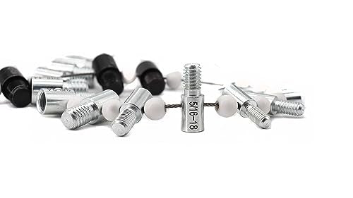Nuts Bolts Thread Checker, SAE Metric Bolts Nuts Thread Checker, 26 Male & Female Gauges, 14 Imperial, 12 Metric