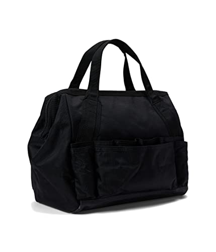 WOLVERINE Tool Bag |Tote | Utility Roll | Durable Nailhead Nylon, Adjustable Straps, and Versatile Pockets 15 Inch 29 Pocket Bag Black