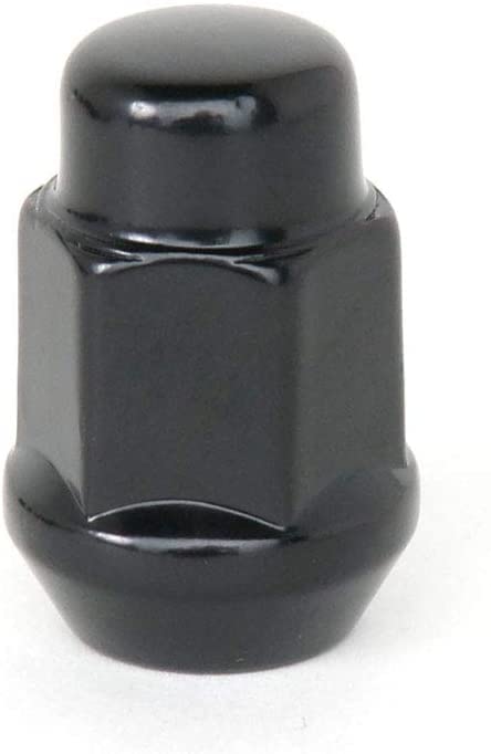 2013-2026 Dodge Durango Bulge Acorn Lug Nuts with Wheel Locks - 20 Piece Set (16 Lug Nuts + 4 Locking Nuts & Key) Premium Steel, Anti-Theft 14 mm x 1.50 Thread Black 2013-2026 Dodge Durango