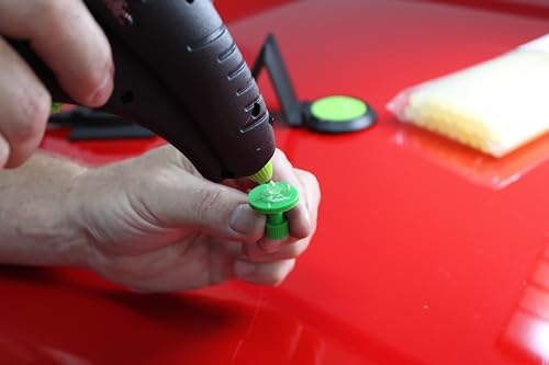 10" Hot Glue Sticks 7/16 Diameter 24 Pack in High Bond Amber for Paintless Dent Removal, Glue Pulling, Glue Tabs, A-42 DentMagicTools.com