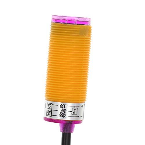 3PCS E18-D50NK DC 5V Diffuse Reflection Type Infrared Obstacle Avoidance Sensor Photoelectric Switch DC NPN Normally Open 3