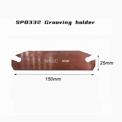 SPB332 / SPB32-3 Cutting Tool + 12 Pieces SP300 Indexing Inserts | Carbide lathe CNC lathes lathes indexable carbide turning inserts SPB332 / SPB32-3