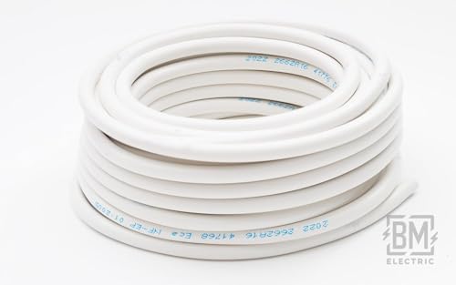 Elpar NYM-J High Performance Power Cable, 3 x 1.5 mm², Robust, Flexible, Safety Tested, Energy Saving, Durable (5 m) 5 m