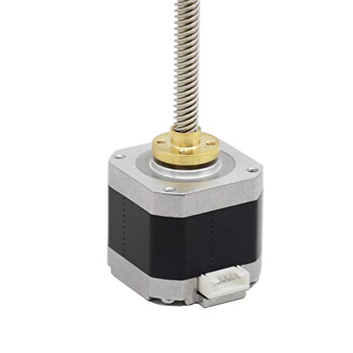 NEMA 17 Stepper Motor with Integrated 150mm T8 Lead Screw 150 MM Shaft