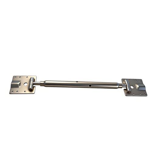 Adjustable Wall Brace，Concrete Turnbuckle Form Aligner，Secure Column & Wall Form Support，Kick Brace for Concrete Forms， Fast Bracing & Alignment，Ends Swivel 180 Degrees (14" - 25" Length)