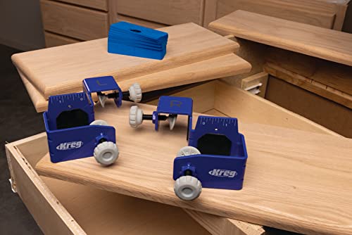 Kreg Drawer Front Mounting Installation Tool, KCS-DFMT-PRO, Includes Shims