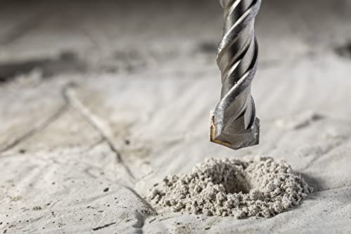 1-1/4 Inch x 18 Inch SDS Plus Rotary Hammer Drill Bit, Carbide Tipped for Brick, Stone, and Concrete (1-1/4" x 16" x 18") 1-1/4" x 18"