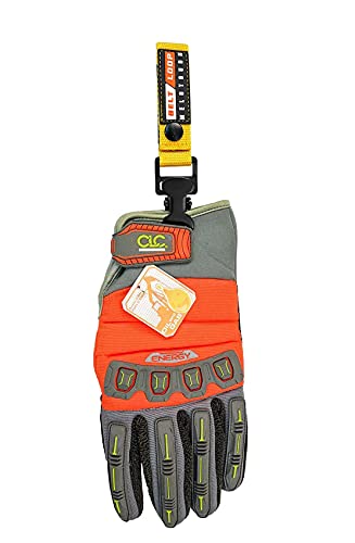 MELOTOUGH Padded Suspenders/Tool Belt Suspenders with phone holder Tape Holder Pencil holder + Work Glove Holder Webbing Gloves