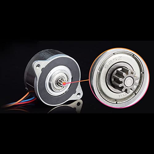 Moons NEMA14 36MM 17MM Enhanced Stepper Motor Compatible with Orbiter Extruder Sherpa Extruder, Ender 3 Pro/Voron 2.4 / BLV / CR10 3D Printer Direct Drive Upgrade