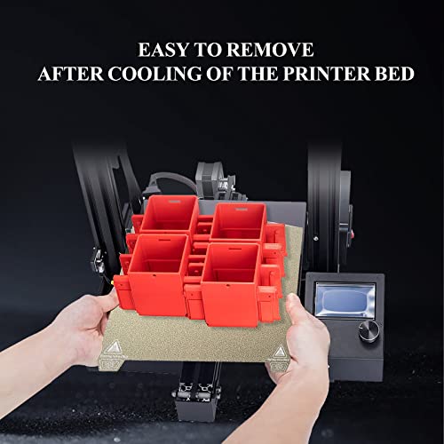 YOOPAI Double-Sided Textured PEI Printing Plate 235 x 235 mm, Magnetic Spring Steel Print Bed for Creality Ender 3 / Ender 3 Pro/Ender 3 V2 / Ender 3 S1 / Ender 3 Neo/Voxelab Aquila 3D Printer