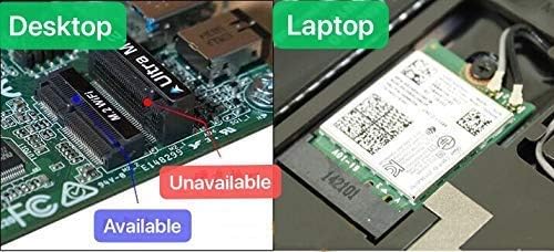 Dual Band Wireless AX200NGW for Intel AX200 WiFi 6 Adapter 2.4GHz 574Mbps/5GHz 2.4Gbps 802.11AX Network Card Supports Bluetooth 5.0 Wireless Network Adapter Wi-Fi 6 M.2 PCIe